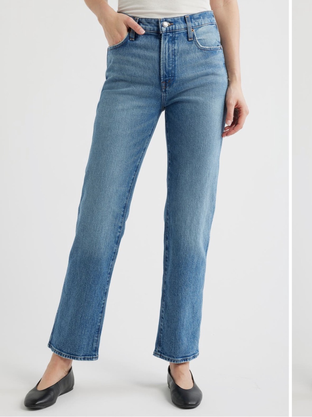 Madewell The Longline Straight Jean Size 26